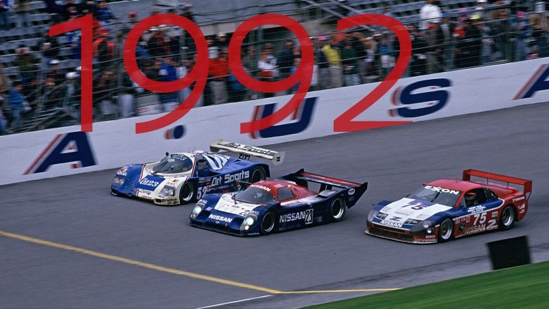 El Nissan R91CP gana el 24 Hours of Daytona en 1992