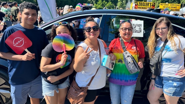 Nissan Pride event in Seattle
