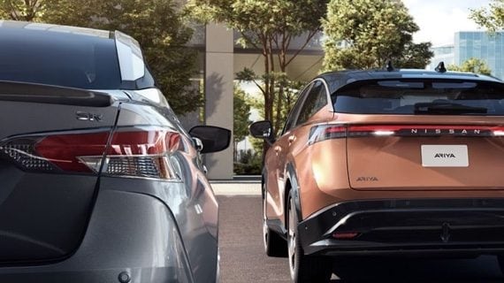 Tecnología de estacionamiento automático del Nissan Ariya