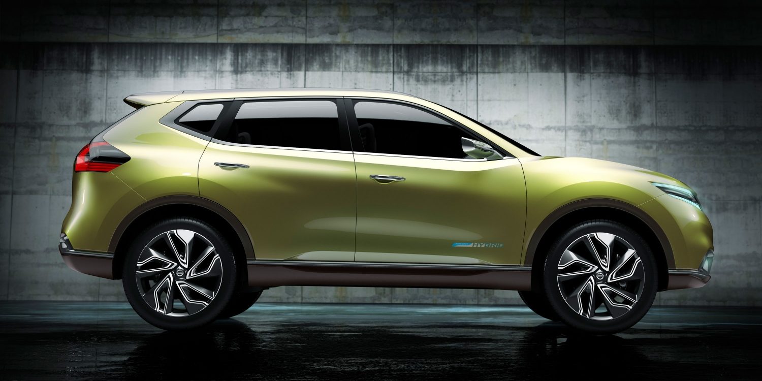 Side View of the Nissan Hi-Cross Crossover Concept