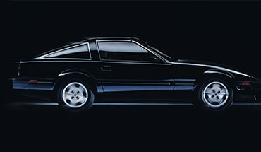 2023 Nissan Z Heritage 300Zx Z31 In Black With Dark Background