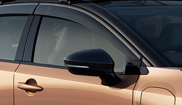 Deflectores para ventanas laterales del Nissan Ariya 2023