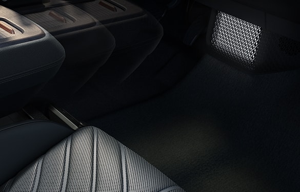 Iluminación interior ANDON del Nissan Ariya 2023