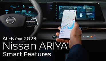 Características inteligentes del Nissan ARIYA 2023