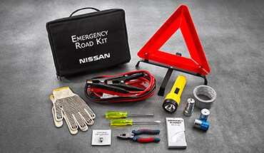 Kit de emergencias en carretera para el Nissan Armada 2022.