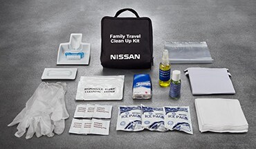Kit de limpieza para viajes en familia para el Nissan Armada 2022.