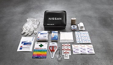 Kit de primeros auxilios para el Nissan Armada 2023.