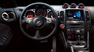 Tablero interior del Nissan 370Z Roadster