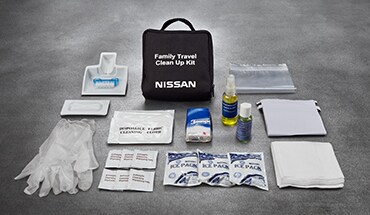 Kit de limpieza para viajes familiares para el Nissan Kicks 2022