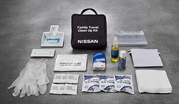 Kit de limpieza para viajes en familia del Nissan LEAF 2022
