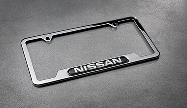 Marco portaplacas Nissan de acero inoxidable del Nissan Murano 2022