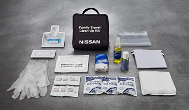 Kit de limpieza para viajes familiares para el Nissan Murano 2023.