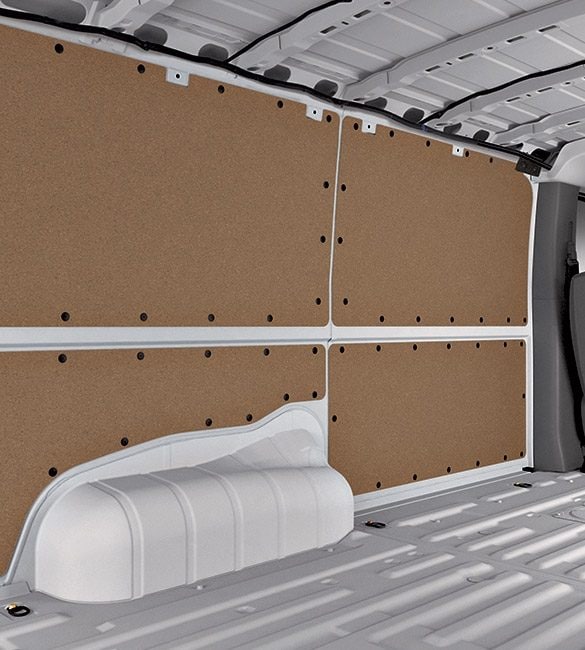 Paneles para las paredes interiores la Nissan NV Cargo 2021
