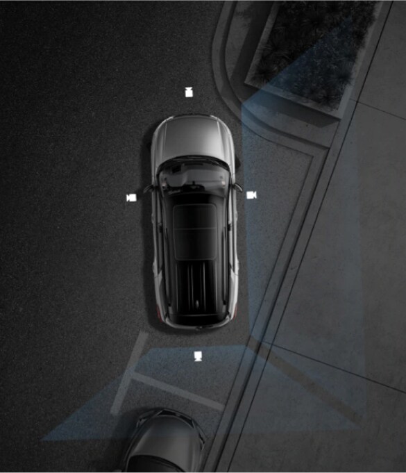 Monitor inteligente Around View de visión periférica del Nissan Pathfinder