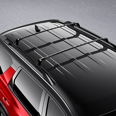 Barras transversales para los rieles en el techo del Nissan Pathfinder 2024