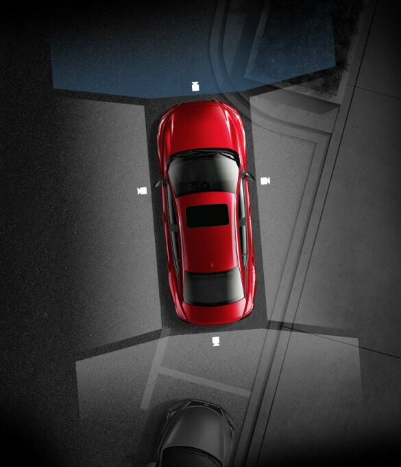 Monitor inteligente Around View de visión periférica disponible del Nissan Sentra 2023