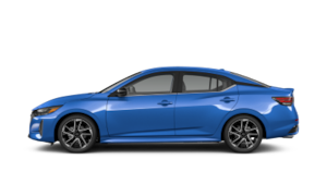Nissan Sentra SR 2024 en color Electric Blue Metallic