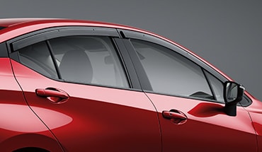 Deflectores laterales para las ventanas del Nissan Versa 2023 (juego de 4 piezas).